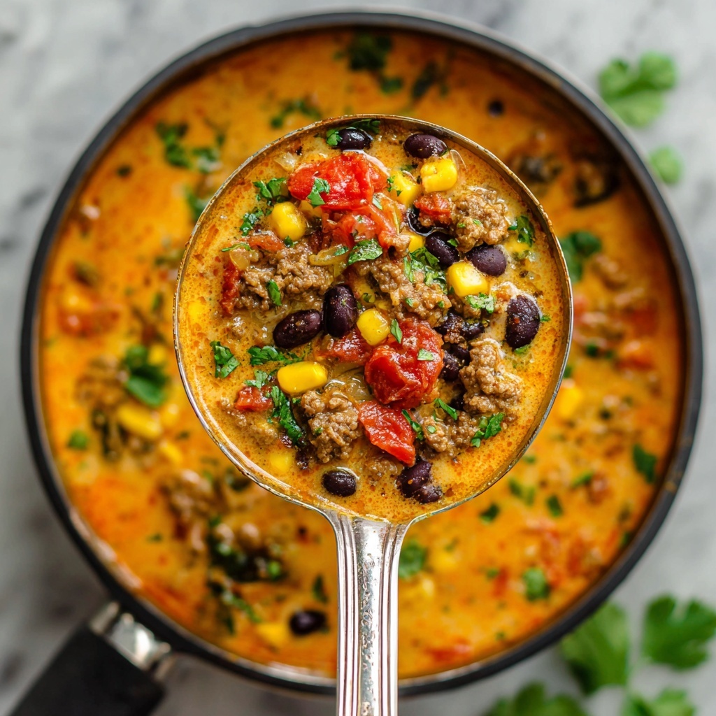 Queso Taco Soup Recipe - Recipe Image