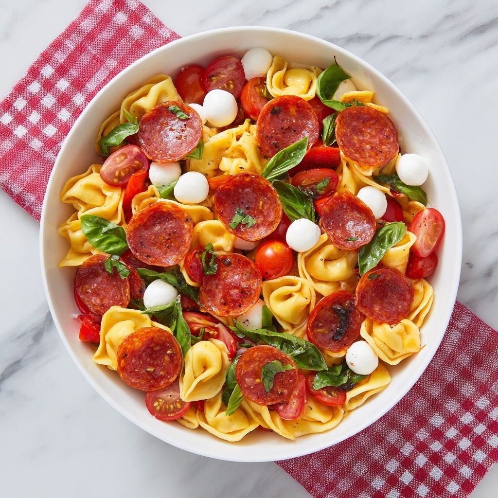 Pepperoni Pasta Salad Recipe - Recipe Image