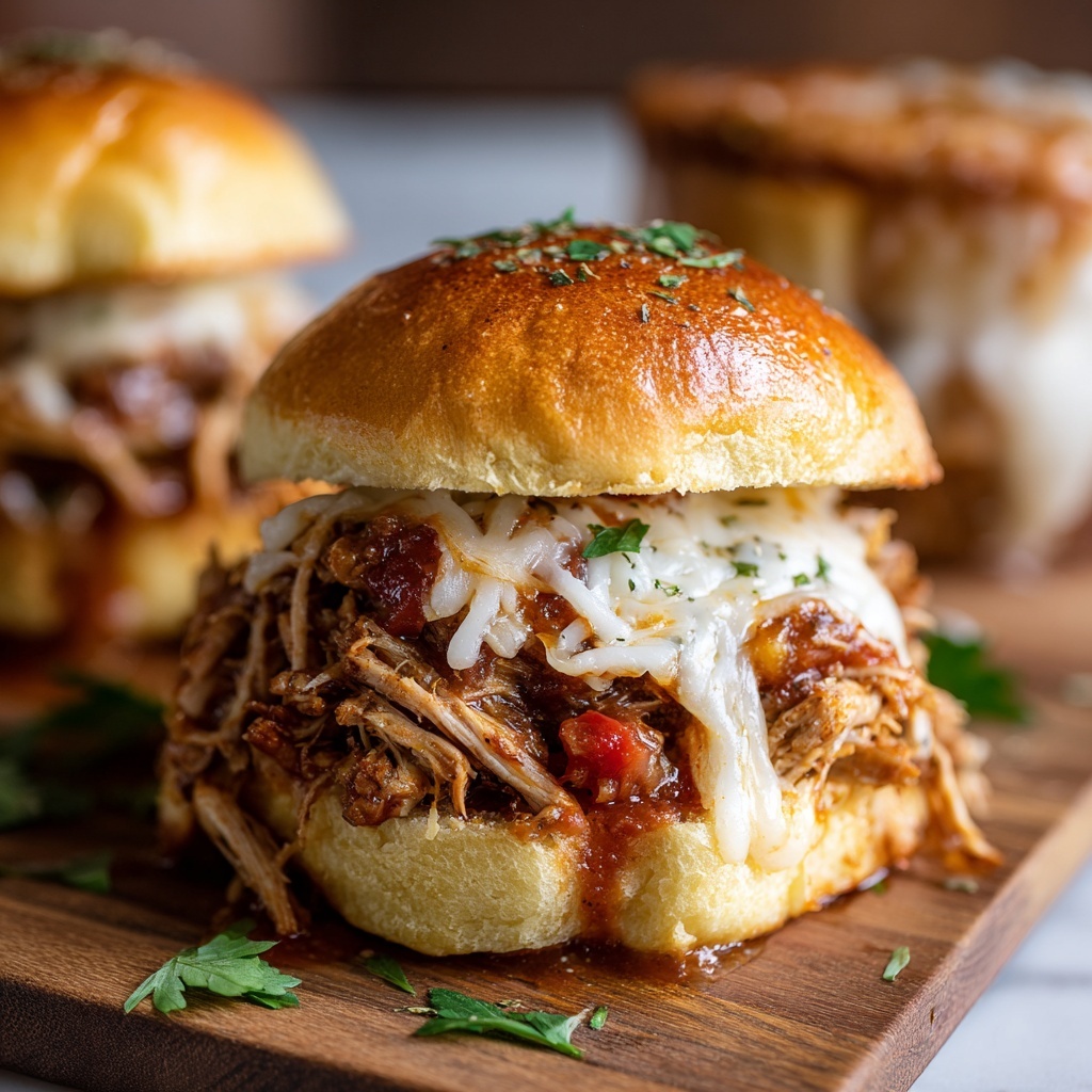 Chicken Parm Sliders Recipe - Recipe Image