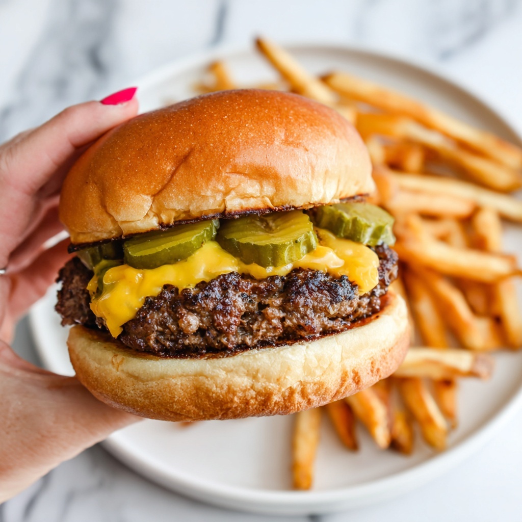 Steak Sauce Burgers Recipe - Recipe Image