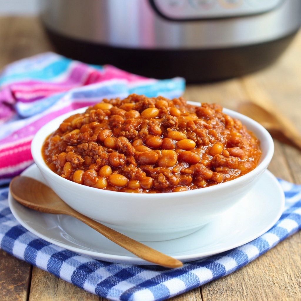 Instant Pot Baked Beans Recipe - Recipe Image