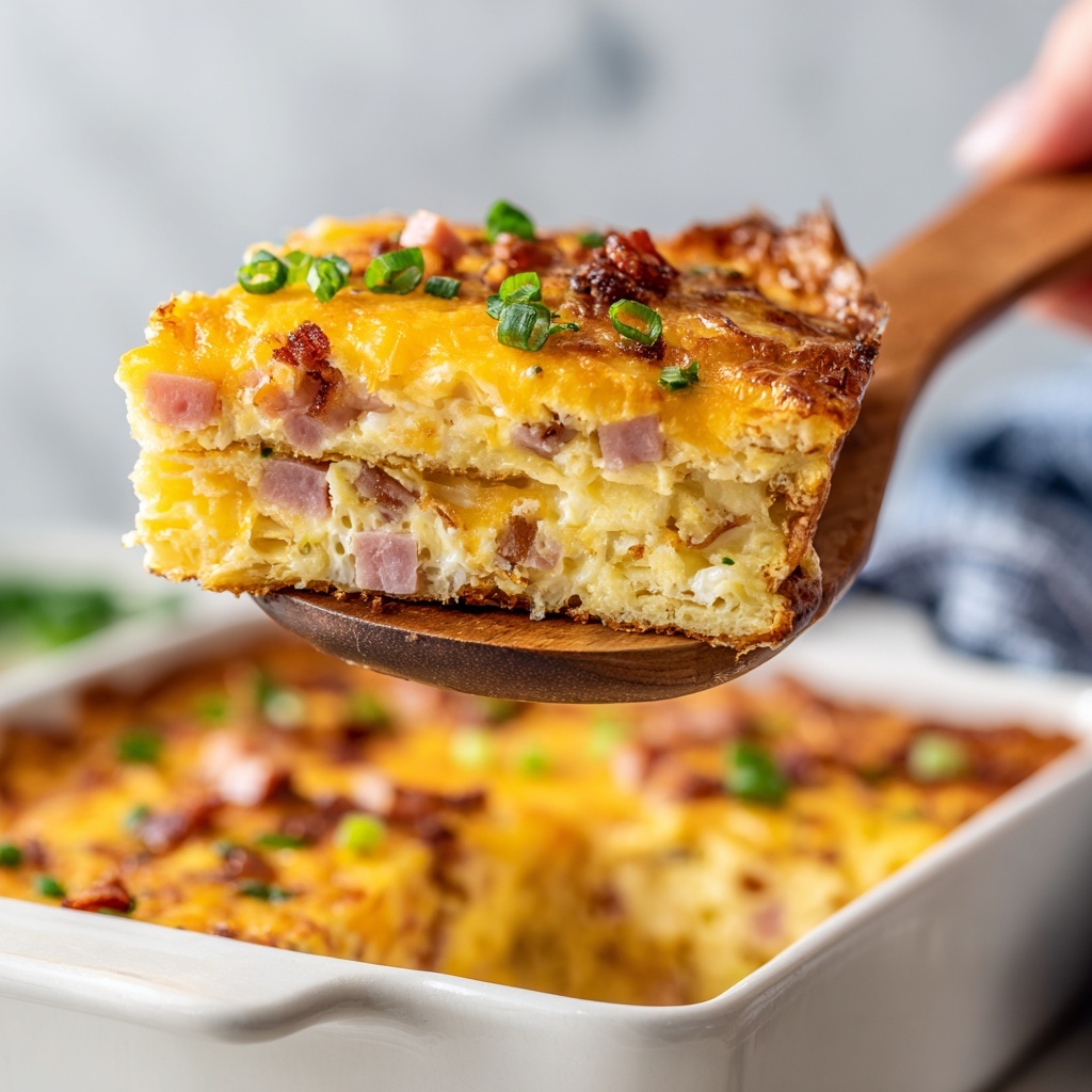 Mississippi Sin Hash Brown Breakfast Casserole Recipe - Recipe Image