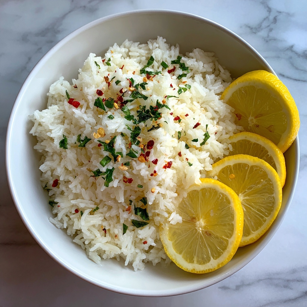 Easy Greek Lemon Rice Recipe - Recipe Image