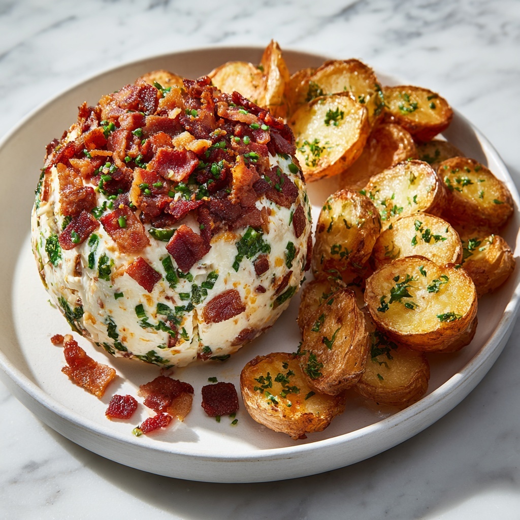 Chipped Beef Cheese Ball Recipe - Recipe Image