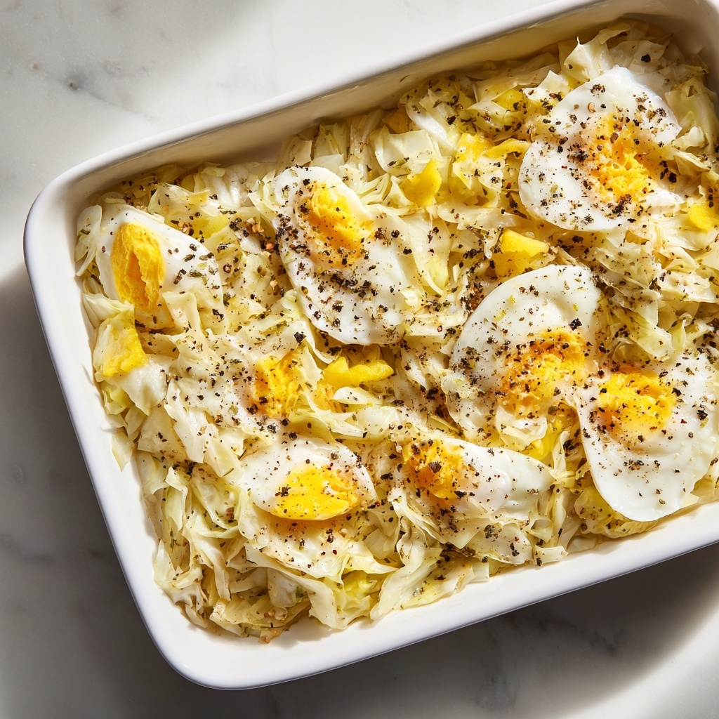 Cheesy Cabbage Casserole Recipe - Recipe Image