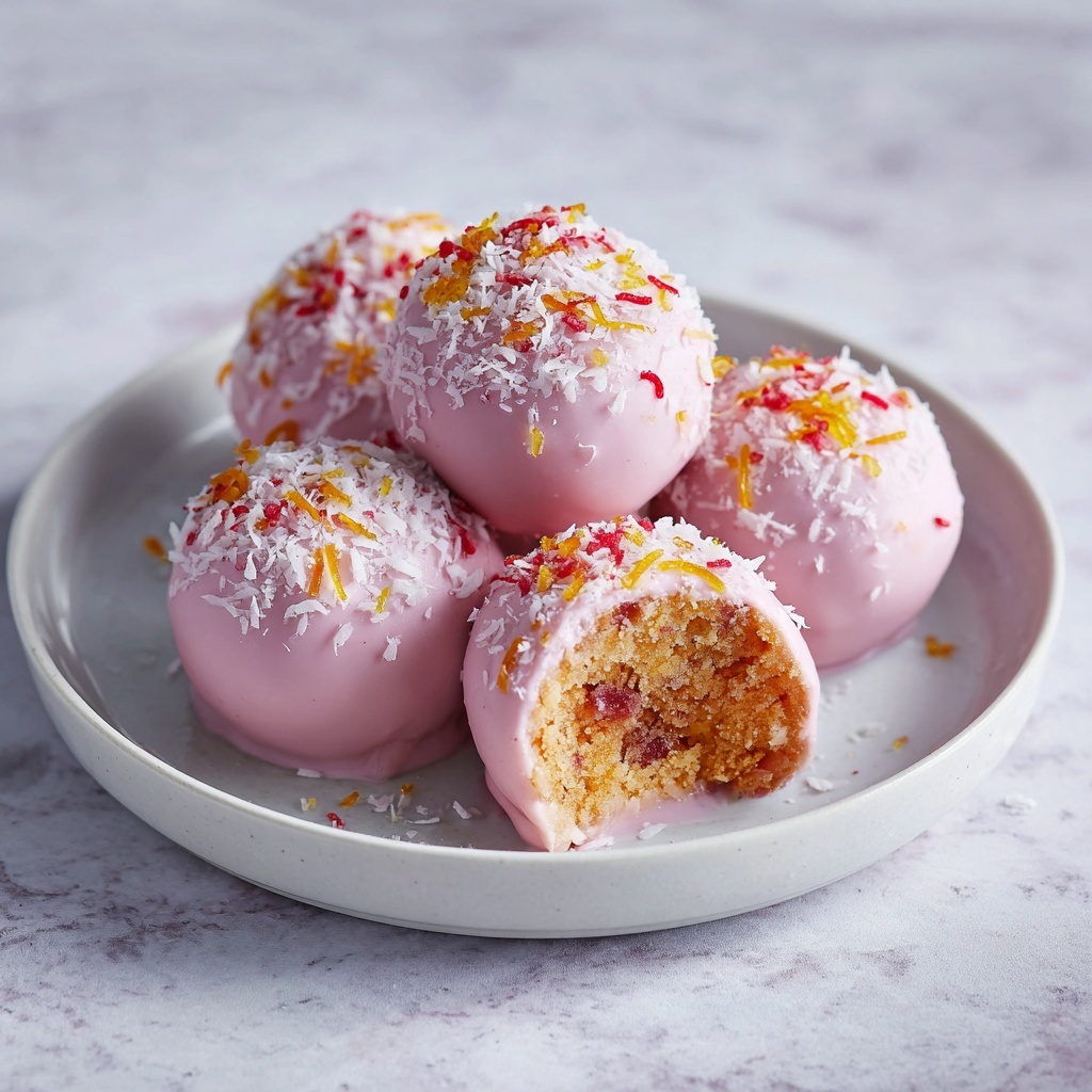 Sweet Strawberry Truffles Recipe - Recipe Image
