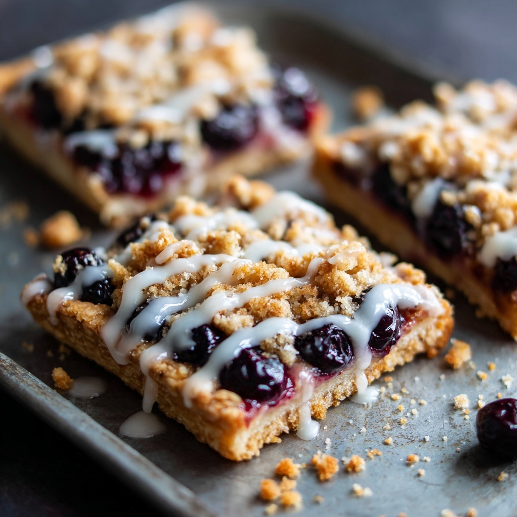 Blueberry Coffee Cake Danishes Recipe - Recipe Image