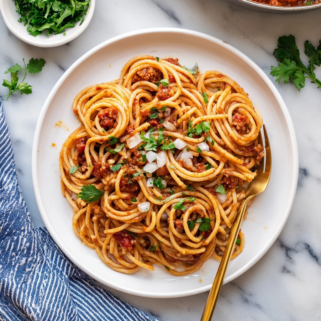 Taco Spaghetti Recipe - Recipe Image