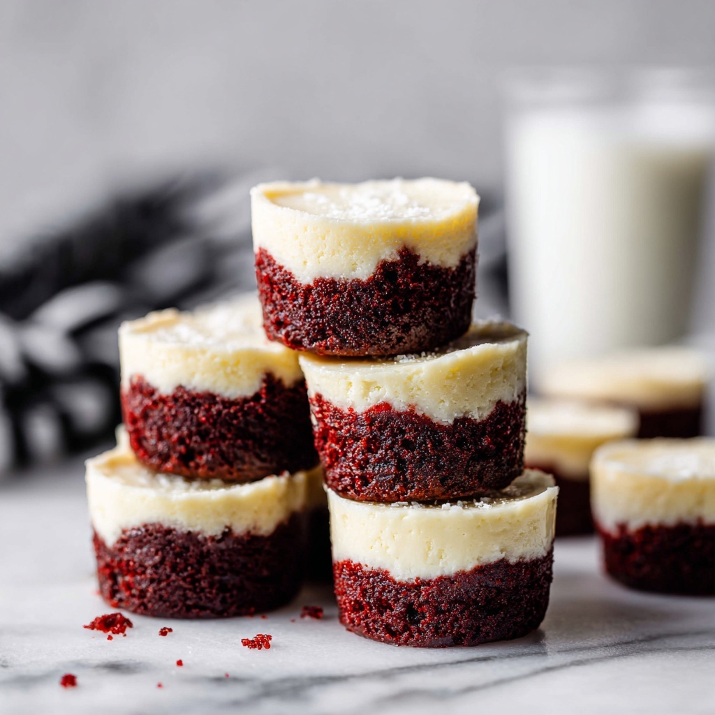 Red Velvet Cheesecake Bites Recipe - Recipe Image