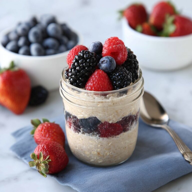Berry Blast Overnight Oats Recipe