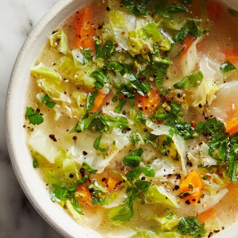 Cabbage Fat-Burning Soup Recipe