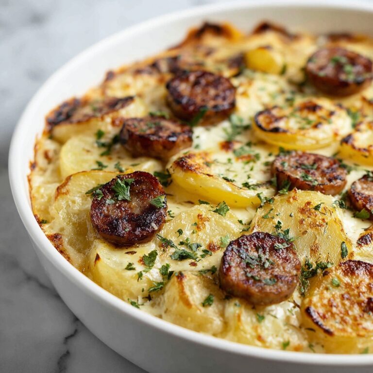 Cheese Potato and Smoked Sausage Casserole Recipe