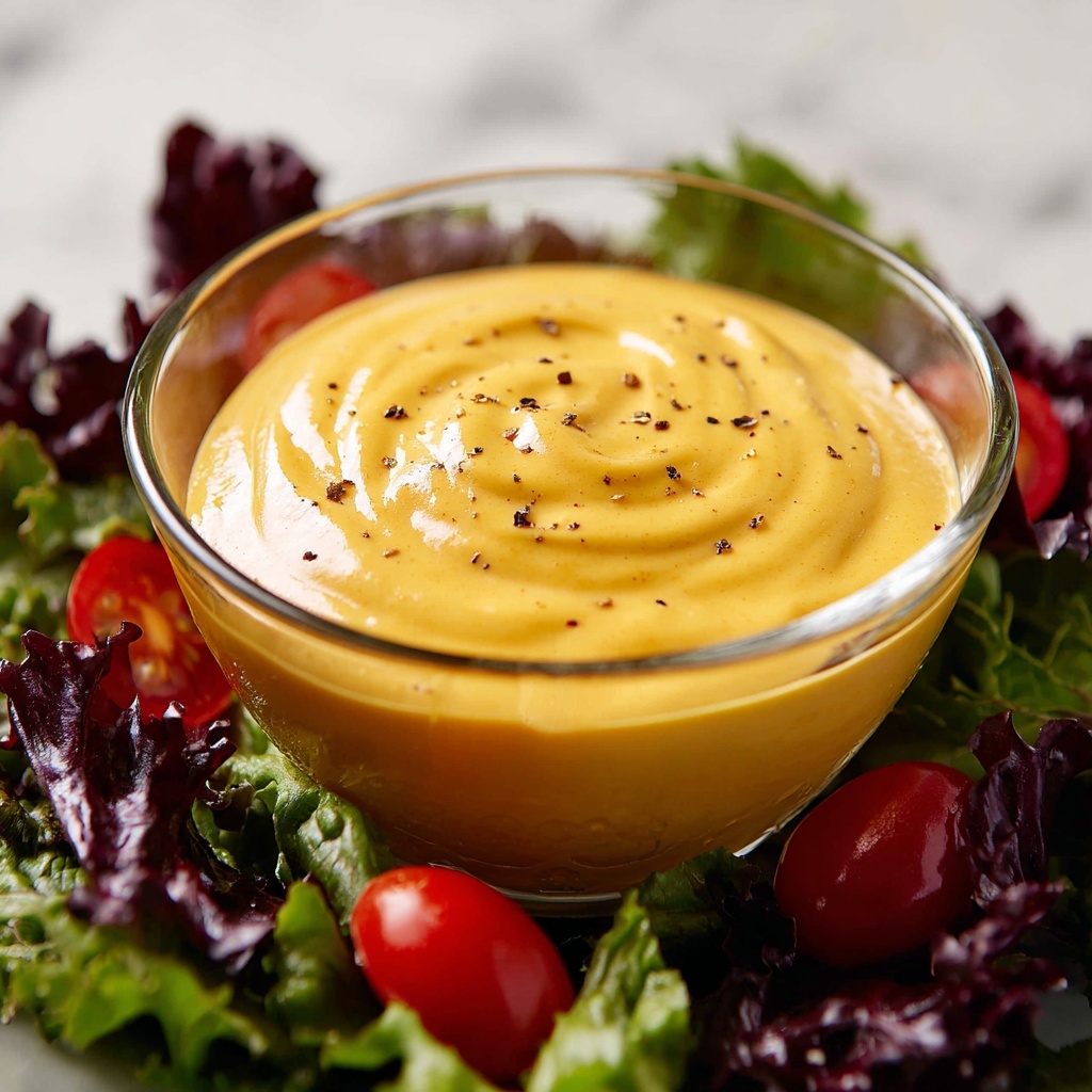 Homemade Honey Mustard Dressing Recipe - Recipe Image