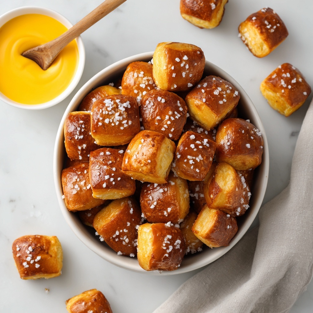 Soft Pretzel Bites Recipe - Recipe Image