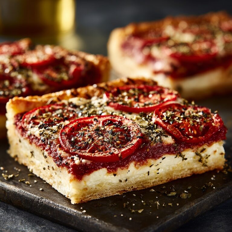 Cheesy Tomato Pie Recipe