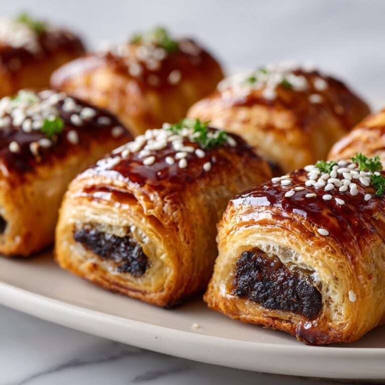 Sausage Rolls with Pepper Jelly Recipe