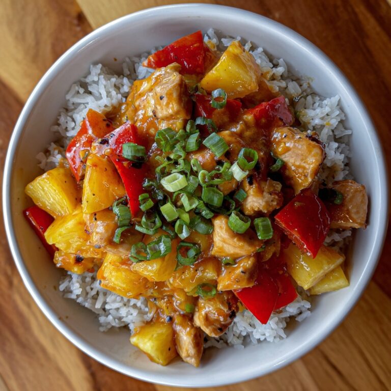 Hawaiian Pineapple Chicken and Rice Recipe