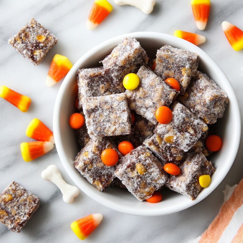 Halloween Muddy Buddies Recipe - Recipe Image