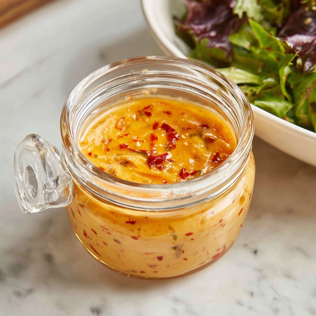 Peach Salad Dressing Recipe - Recipe Image