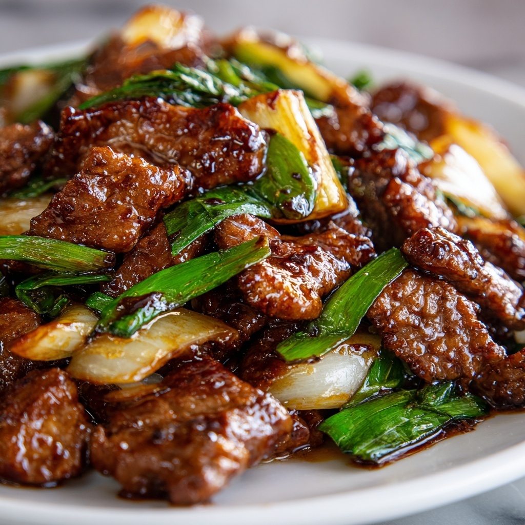 Chinese Beef and Onion Stir-Fry Recipe - Recipe Image