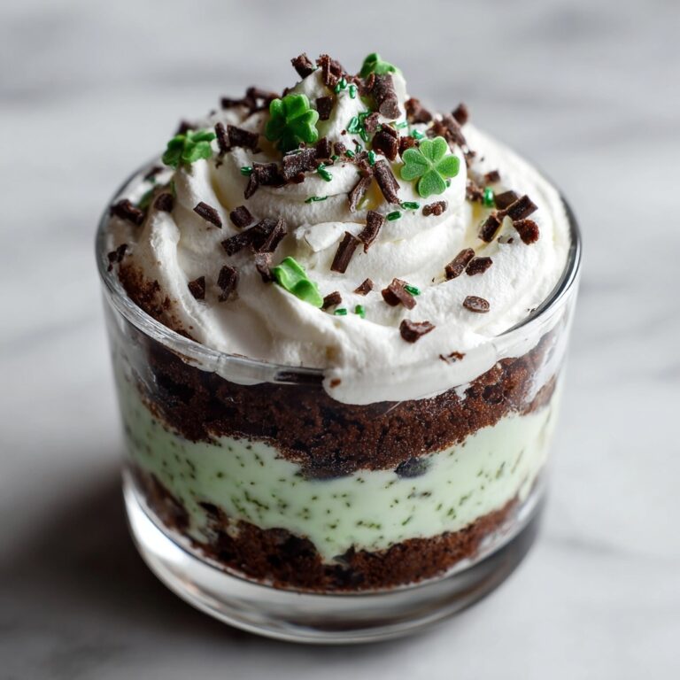 St. Patrick’s Day Brownie Trifle Recipe