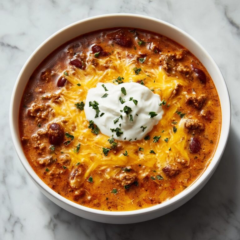 Homemade Chili Recipe