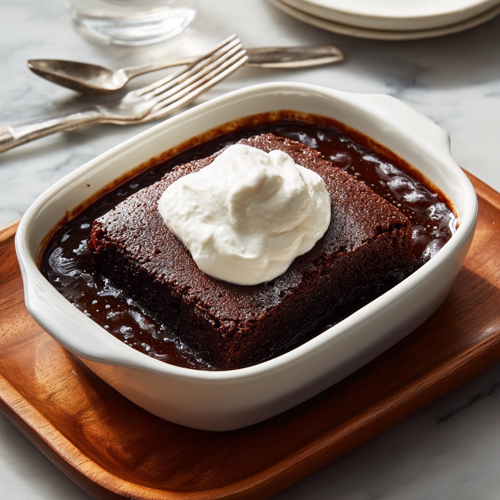 Chocolate Pudding Cake Recipe - Recipe Image