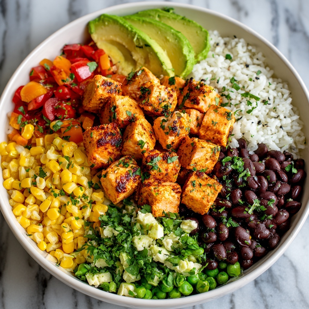 Salmon Burrito Bowl Recipe - Recipe Image