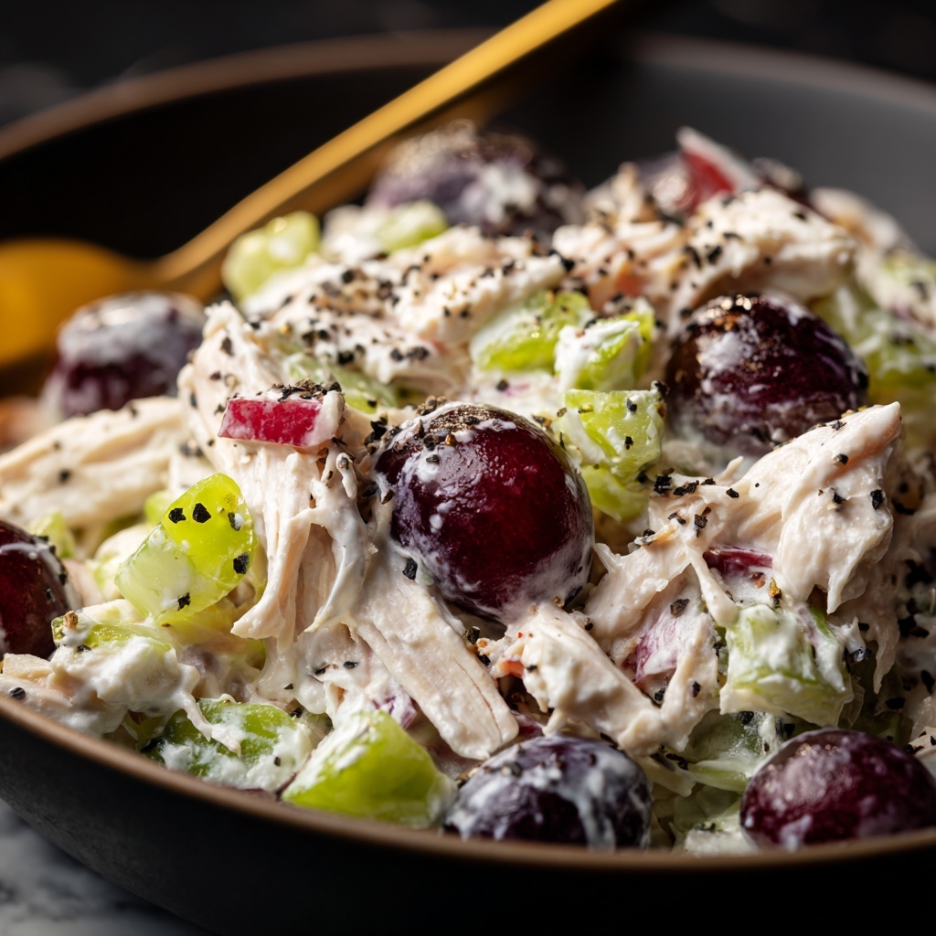 Joann's Chicken Salad with Grapes and Cranberries Recipe - Recipe Image