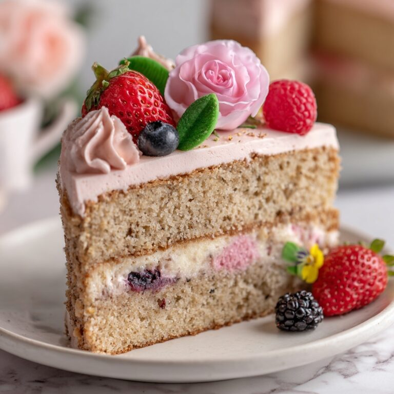 Hibiscus Bliss Cake Recipe