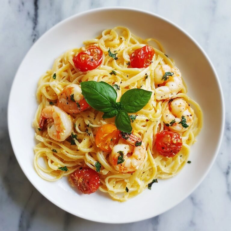 Buttered Lobster Pasta with Cherry Tomatoes Recipe
