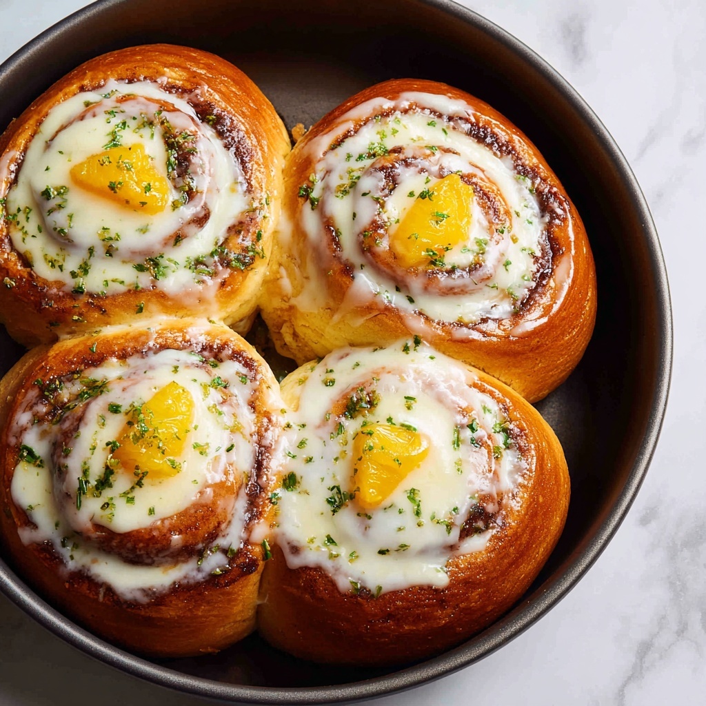 Peachy Cinnamon Rolls Recipe - Recipe Image