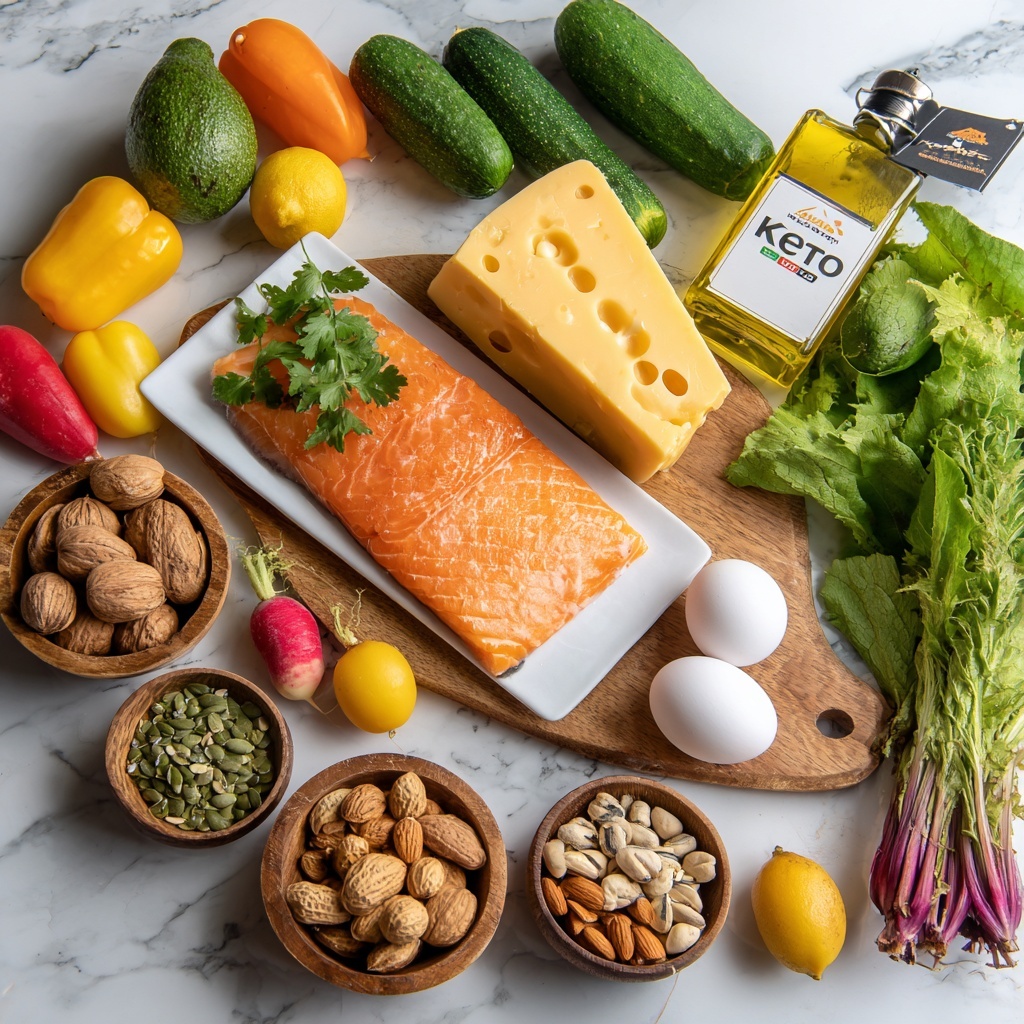 Keto Chicken Stir Fry with Broccoli and Bell Peppers Recipe - Recipe Image