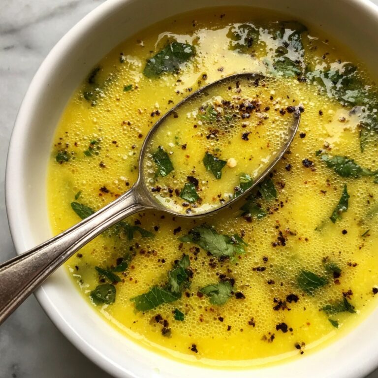Creamy Zucchini Soup with Garlic and Fresh Parsley Recipe