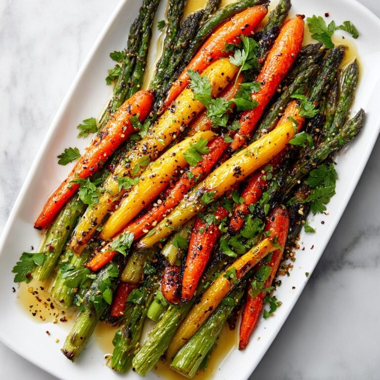 Roasted Asparagus & Carrots: Crispy, Golden Perfection! Recipe