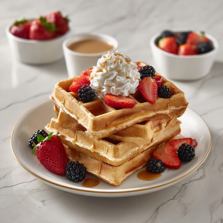 Healthy Protein Waffles in 10 Minutes Recipe