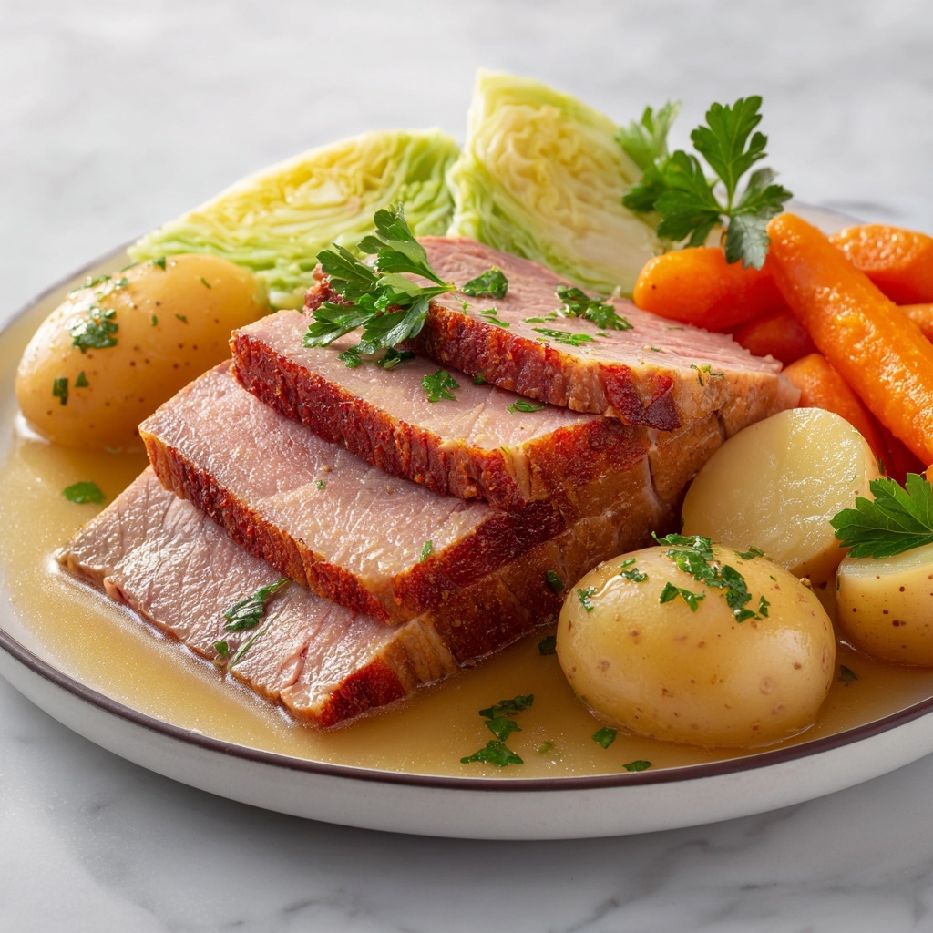 Easy Corned Beef and Cabbage Sheet Pan Recipe - Recipe Image