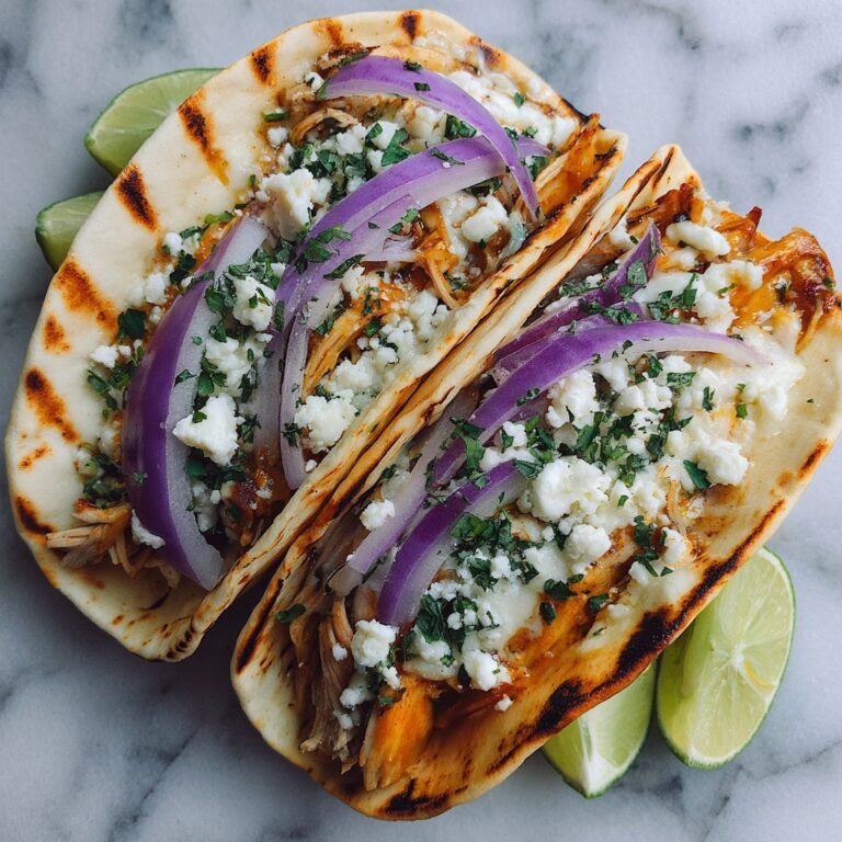 Sticky Lime Honey Chicken Tacos Recipe