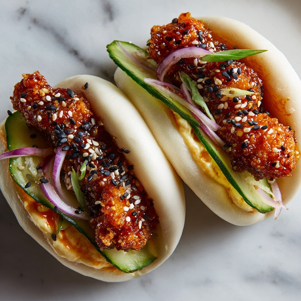 Korean Chicken Bao Recipe - Recipe Image