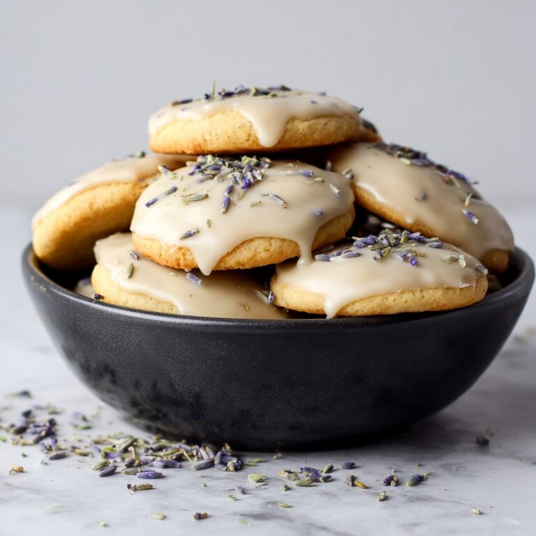 Lavender Lemon Shortbread Cookies Recipe