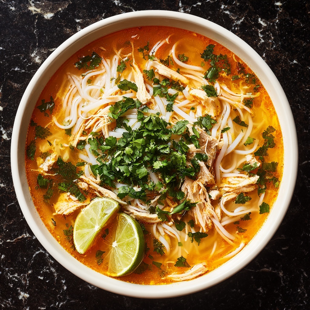 Asian Chicken Noodle Soup Recipe - Recipe Image