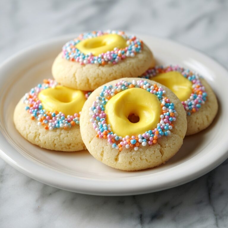 Easter Thumbprint Cookies Recipe