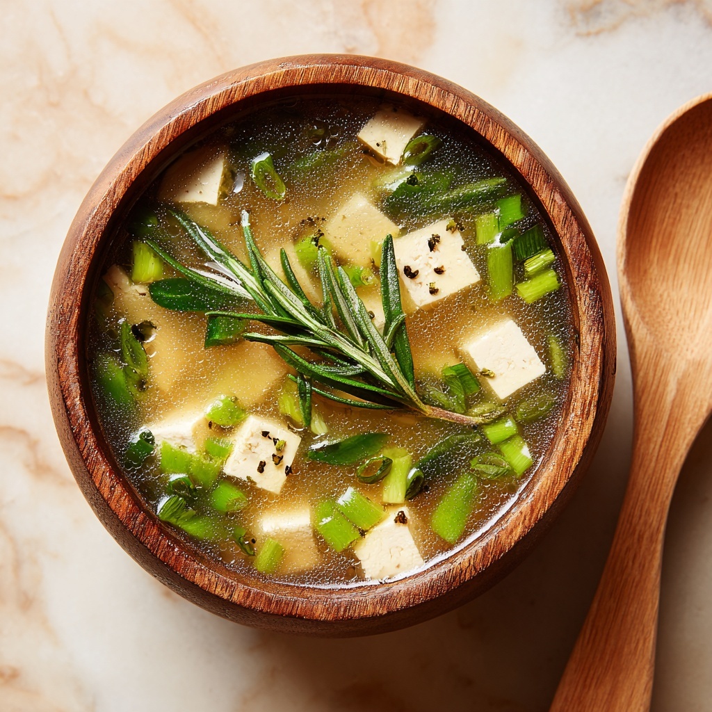 Ultimate Miso Soup Recipe with Tofu and Seaweed Recipe - Recipe Image