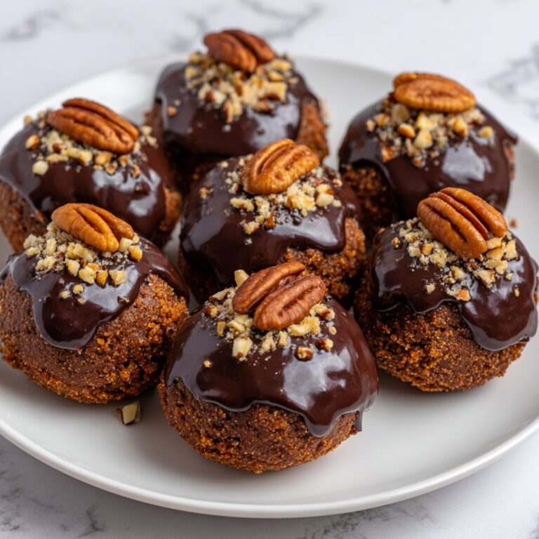 Christmas Chocolate Pecan Pie Balls Recipe