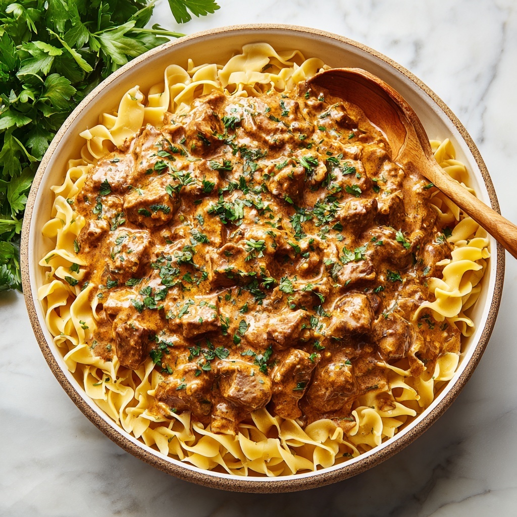 Old Fashioned Beef Stroganoff Recipe - Recipe Image