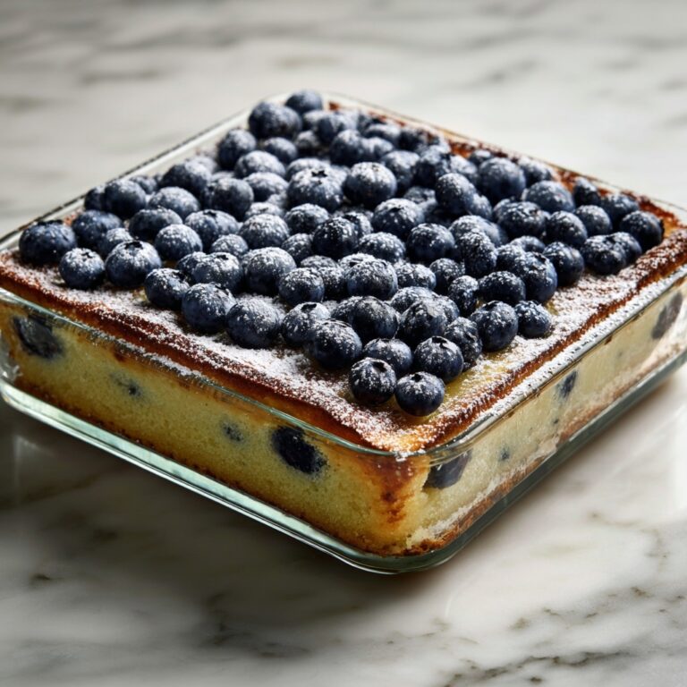 Lemon Blueberry Buttermilk Breakfast Cake Recipe