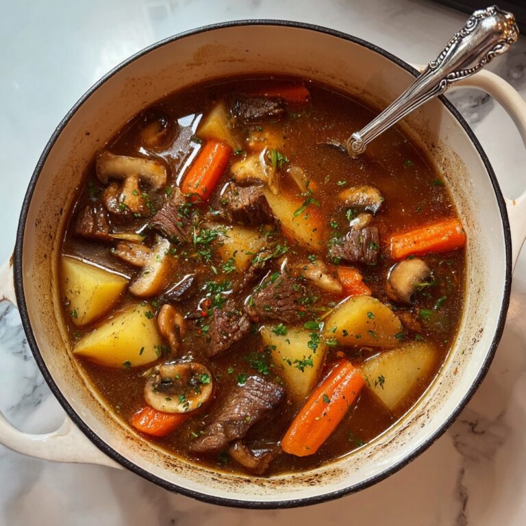 Vegetable Beef Soup Recipe