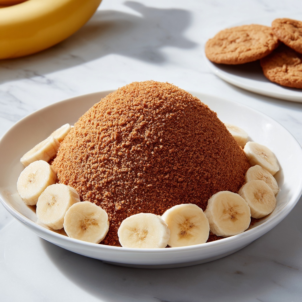 Banana Pudding Dessert Cheese Ball Recipe - Recipe Image