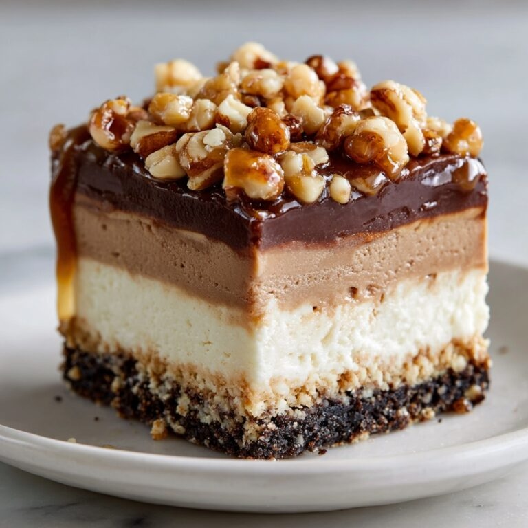 Heavenly No-Bake German Chocolate Cheesecake Recipe