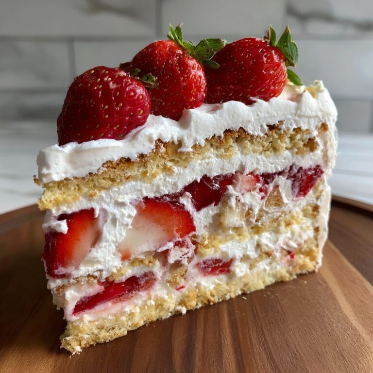 Strawberry Icebox Cake Recipe
